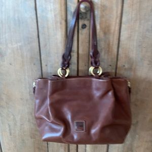 Dooney and Bourke Florentine Leather Barlow Satchel